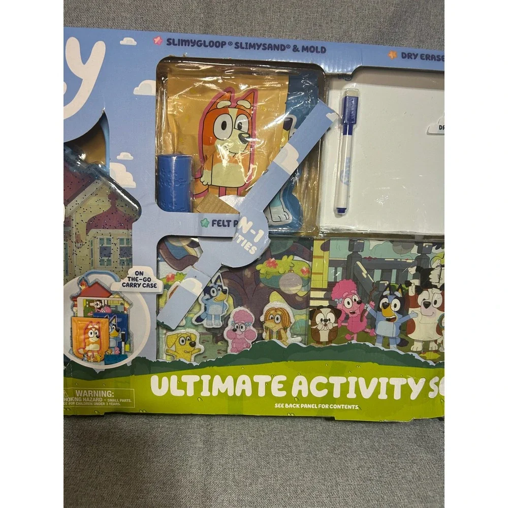 Bluey Ultimate Activity Set‎ Kids Unisex One Size Multicolor 35+ Piece Playset